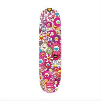 Takashi Murakami - Multi Flower 8.0 Skate Deck (Pink) - 2017
