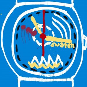 Katherine Bernhardt - Time - 2017