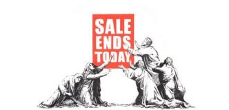 Banksy - End of Sales - 2017