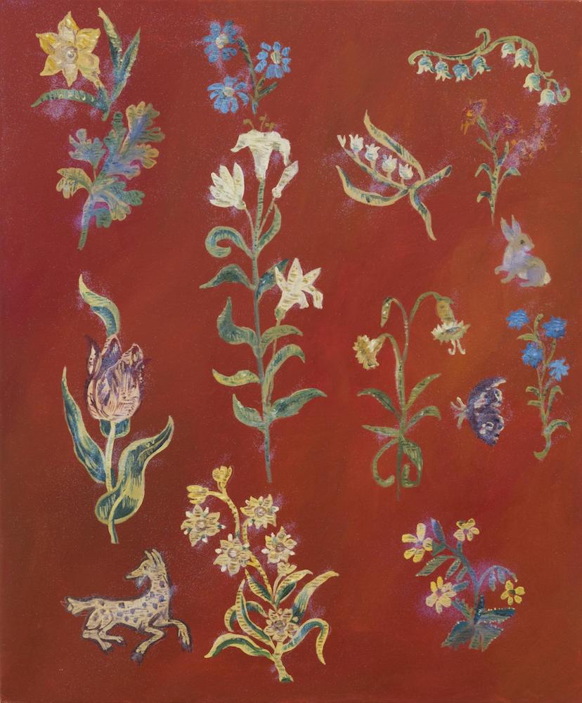 Karen Kilimnik - The floral kingdom of the Renaissance - 2017