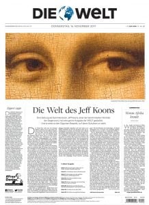 Jeff Koons - Die Welt - Collector's Edition - 2017