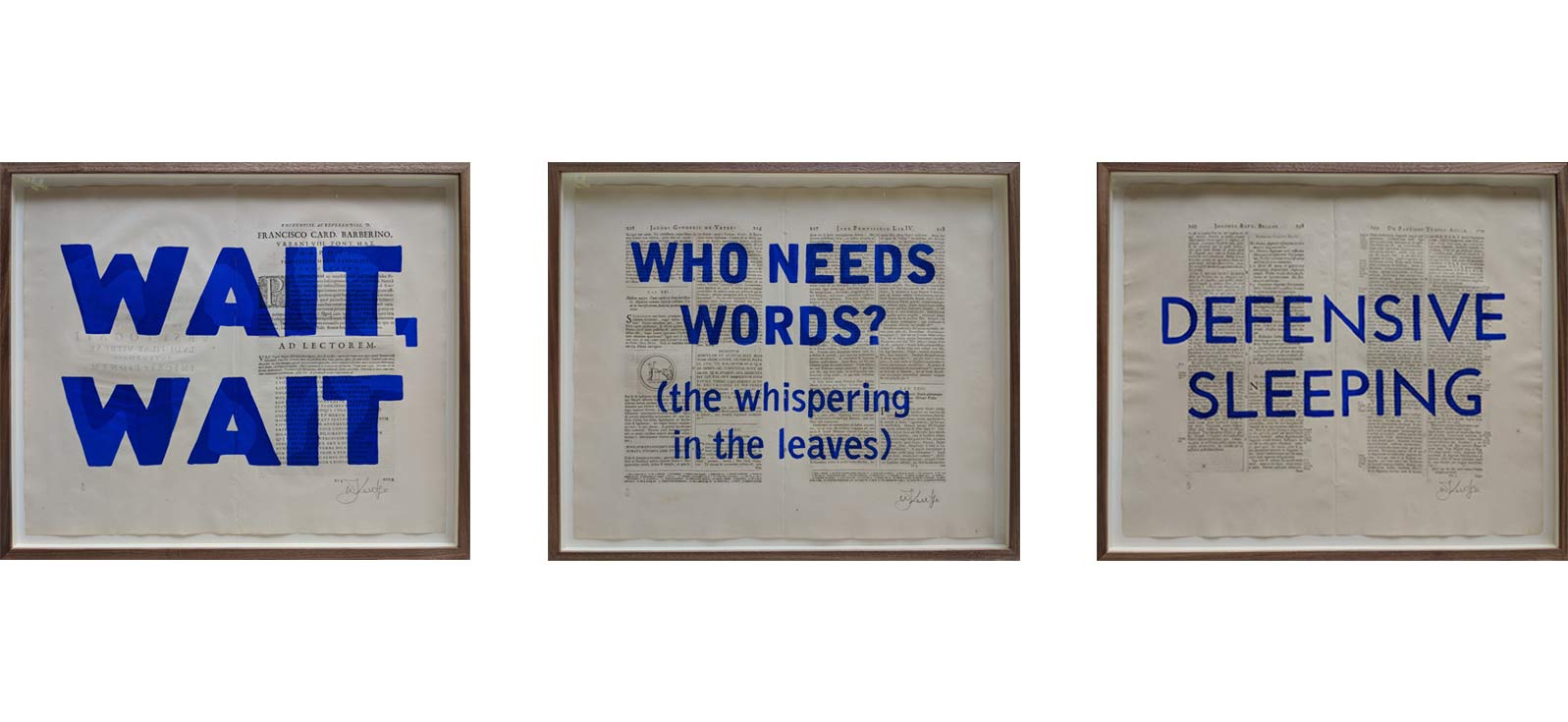 William Kentridge - Blue Rubrics - 2018