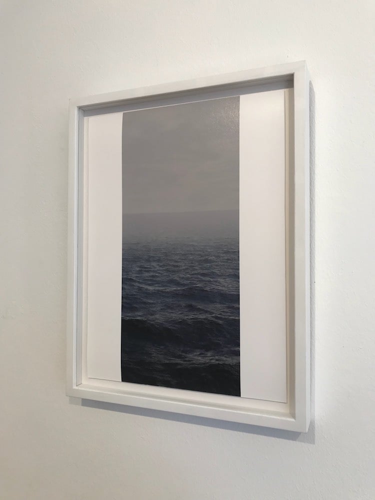 Nadav Kander - Water V, from the series Dark Line – The Thames Estuary - 2018
