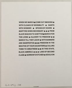 Theaster Gates & The Black Monks Of Mississippi - Black Madonna (Art Edition) - 2018