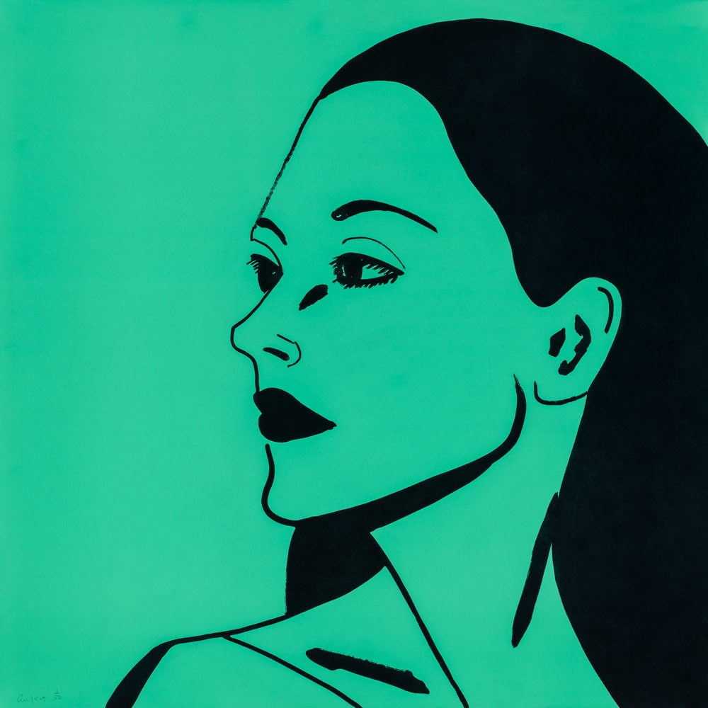 Alex Katz - Laura 3 - 2018