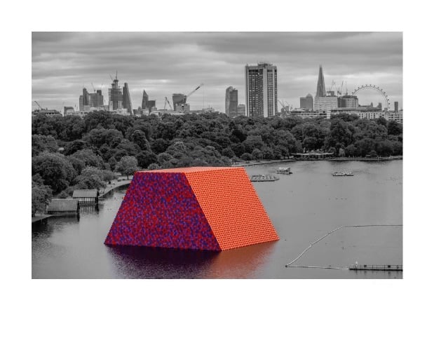 Christo and Jeanne-Claude - The London Mastaba - 2018