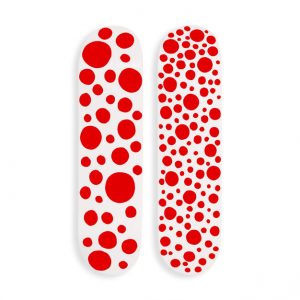Yayoi Kusama, Skate decks - Red Dots Yayoi Kusama, Skate decks - Red Dots
