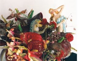 Nobuyoshi Araki - Untitled ( a.d.S. Flower/Doll) - 2018