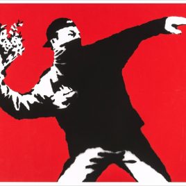 Private Sales - Banksy - Love Is In The Air (LIITA)
