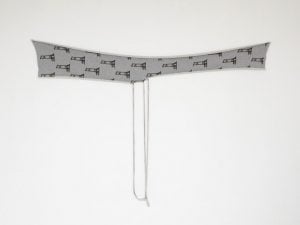 Simon Fujiwara - Jersey Sweat Relax-Revolution Scarf with Shred Detail - 2019