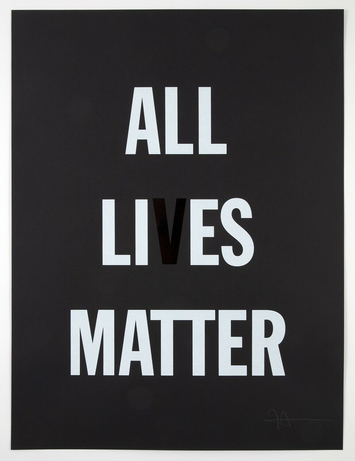 Hank Willis Thomas - ALL LI ES MATTER - 2019