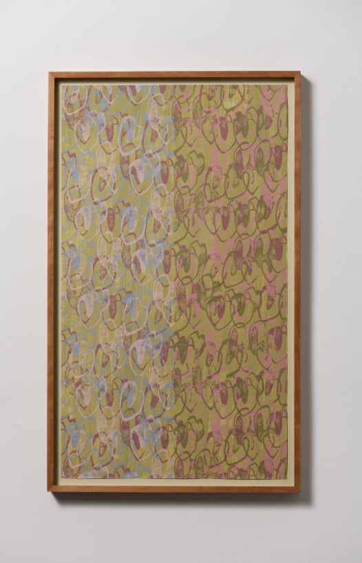 Marc Camille Chaimowicz - Study for a Gentleman’s Dress Scarf, 2016/2019
