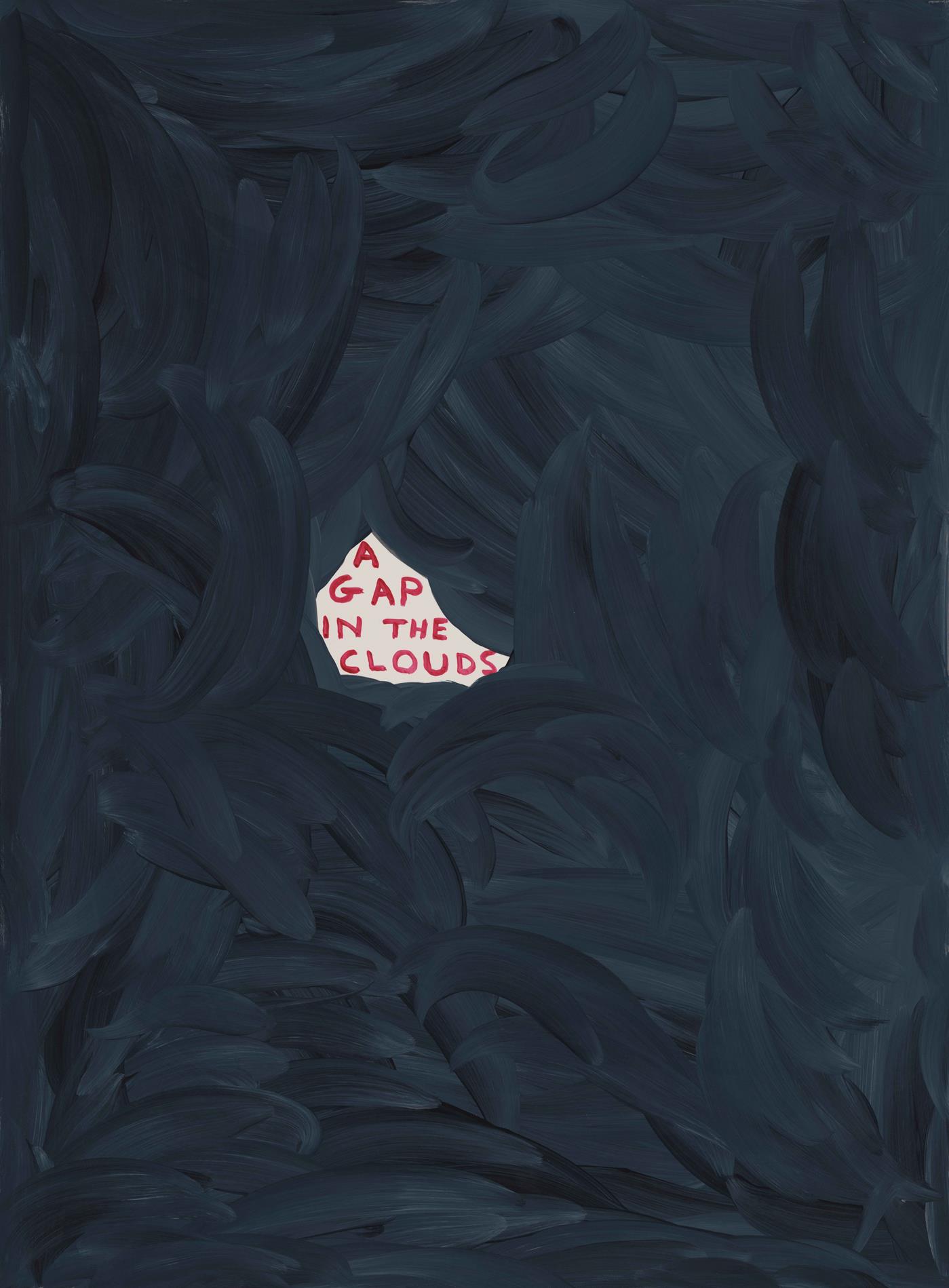 David Shrigley - A Gap in the Clouds - 2020