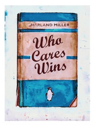 Harland Miller - Who Cares Wins - 2020 (COVID-19 Fundraiser)