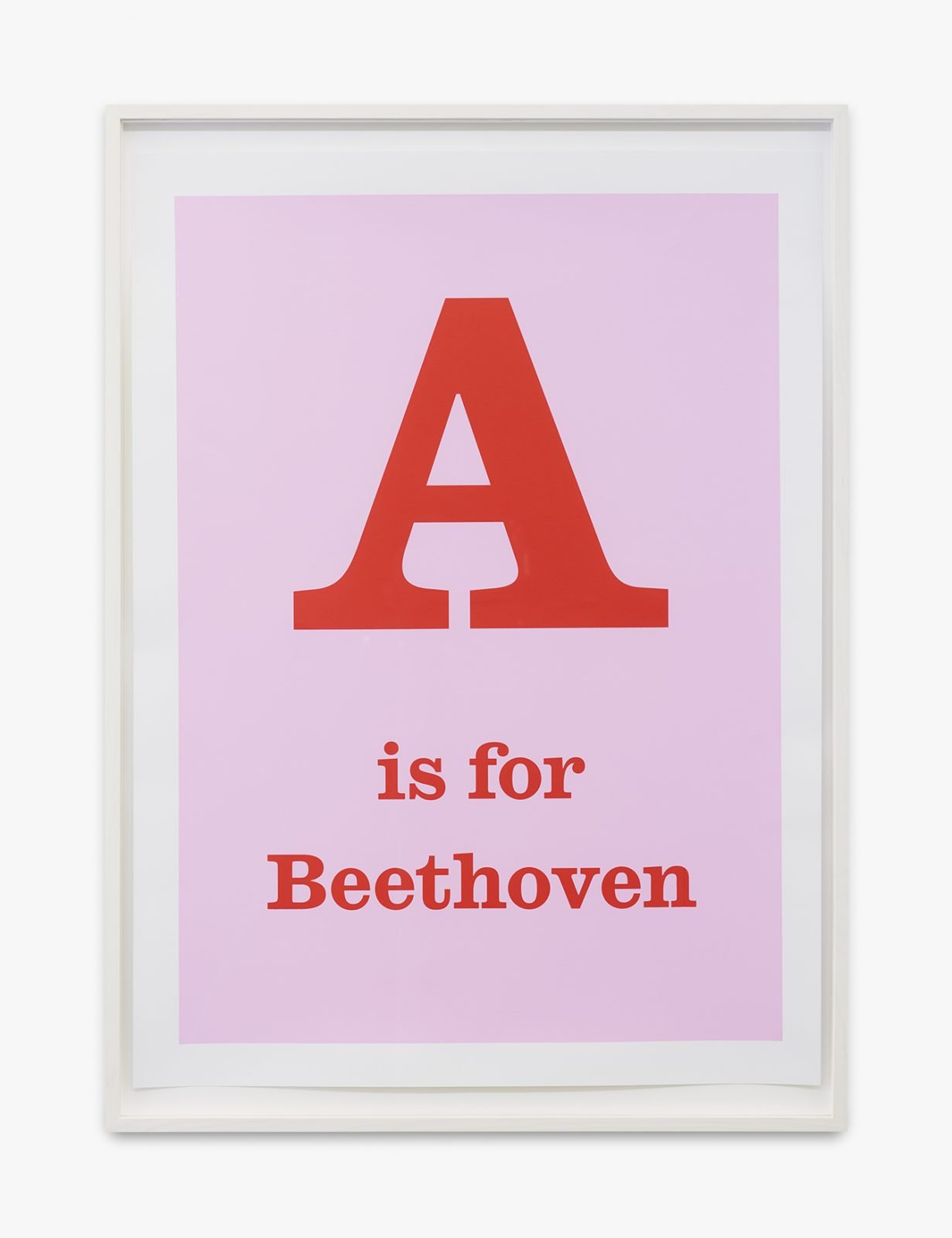 Jeremy Deller - A is for Beethoven - 2020
