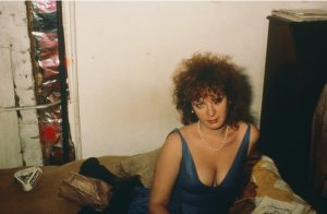 Nan Goldin - self portrait in blue dress NYC 1985 - 2020