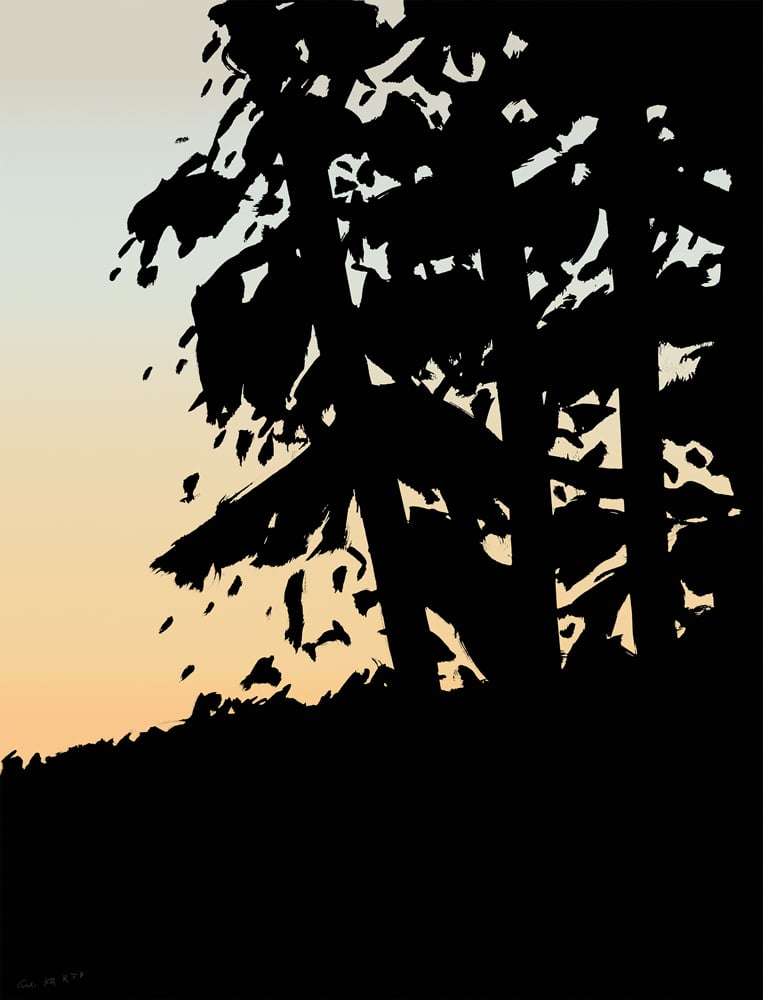 Alex Katz - Sunset 1 - 2020