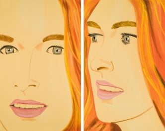 Alex Katz - Ariel 1 & Ariel 2.