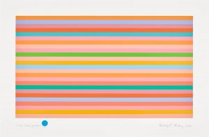 Bridget Riley - Rose Horizontal - 2018