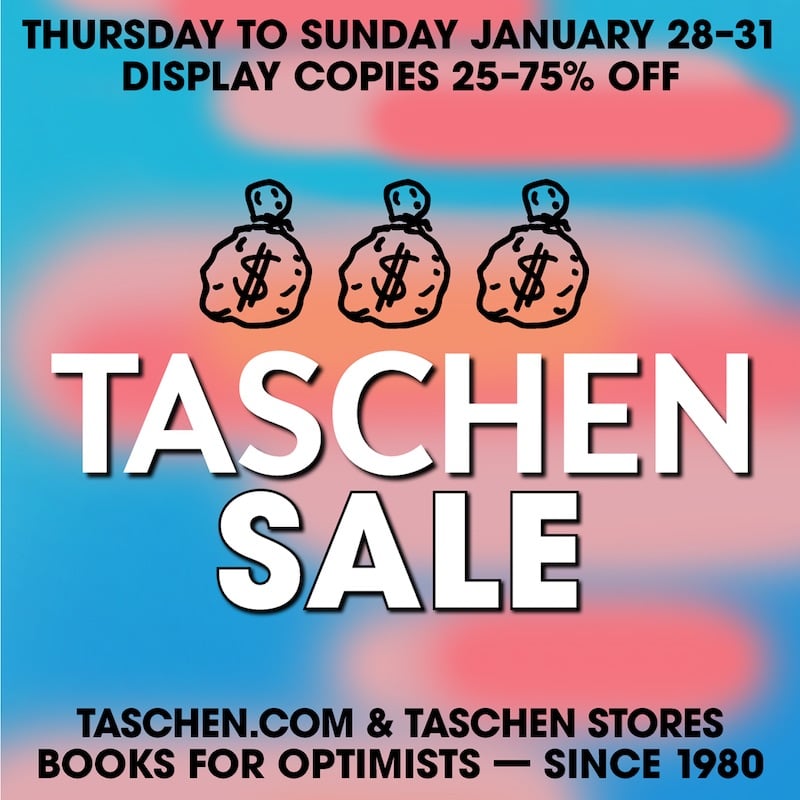 Taschen - Display Copies 25-75% Off