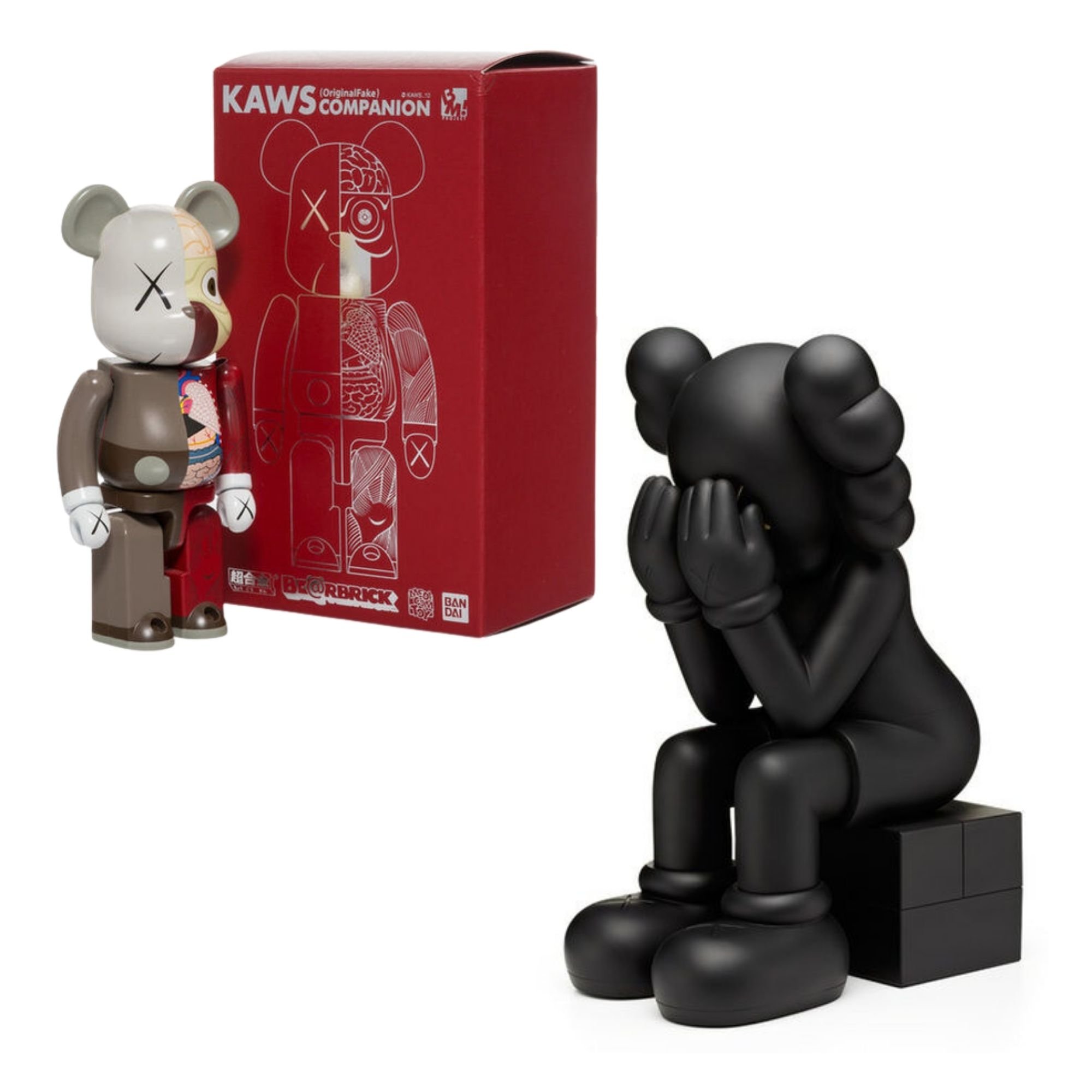 kaws plush set