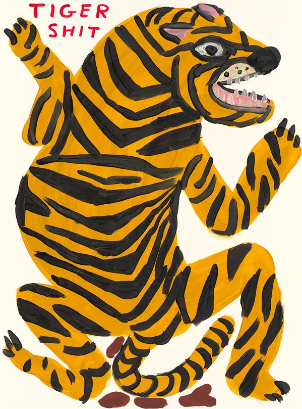 David Shrigley - Tiger Shits - 2021