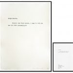 Marina Abramović - Untitled (100 letters - 100 Pisama) - 2008