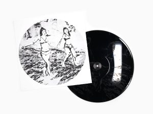 Claire Tabouret x Alex Somers x Aska Matsumiya - Light Past Blue Vinyl Record + Print - 2021