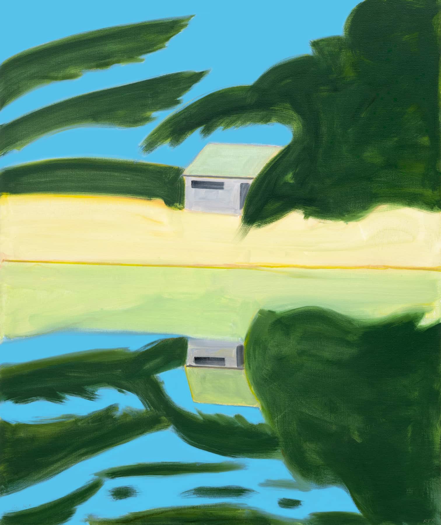 Alex Katz - Reflection 2 - 2021