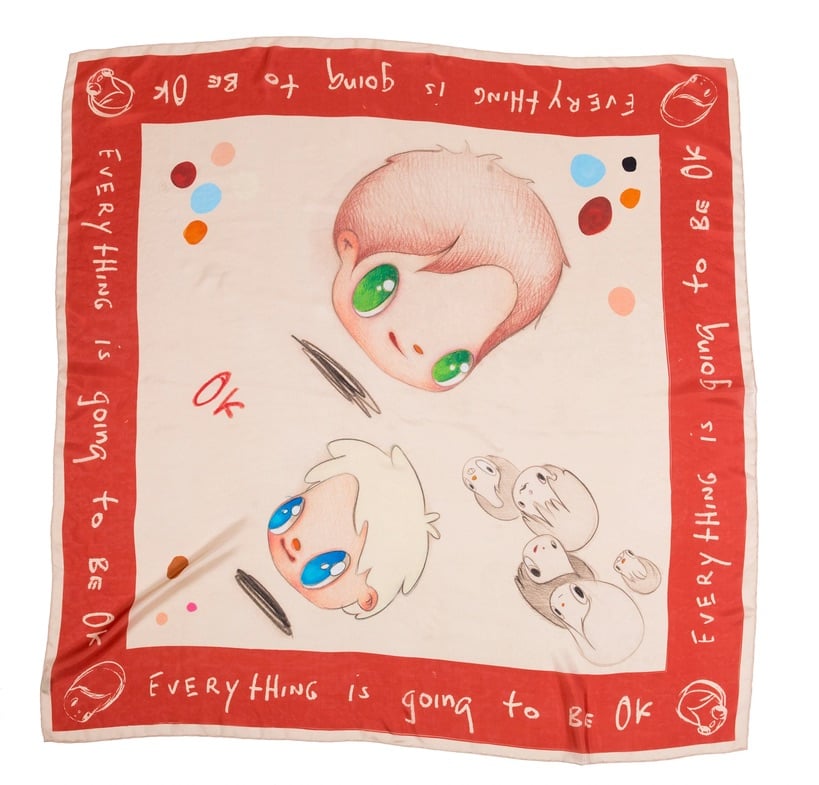 Javier Calleja – Everything Is Going To Be OK - Four New Limited Edition Scarves