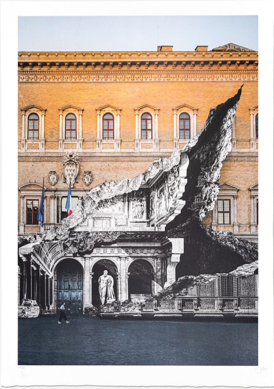 JR- Punto Di Fuga, 21 Juillet 2021, Rome, Italie