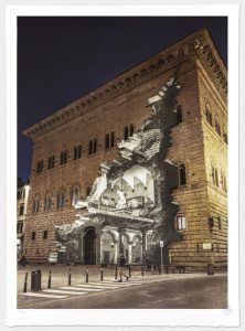 JR - La Ferita, 25 Mars 2021, Palazzo Strozzi
