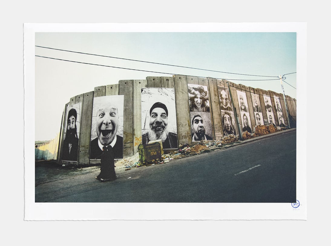 JR - 28 Millimètres, Face 2 Face, Separation Wall, Security Fence, Palestinian Side, Bethlehem