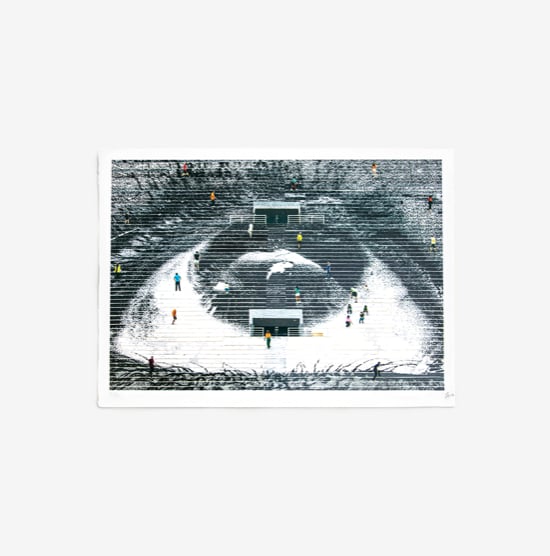 JR - Eye, Estadio de Pacaembu, Sao Paulo, 2020
