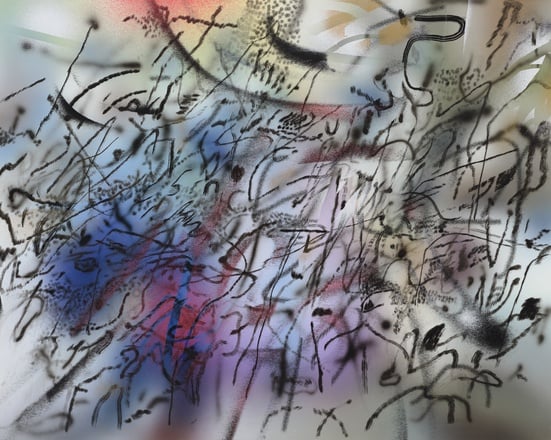 Julie Mehretu - Among The Multitude III - 2021 - 2022