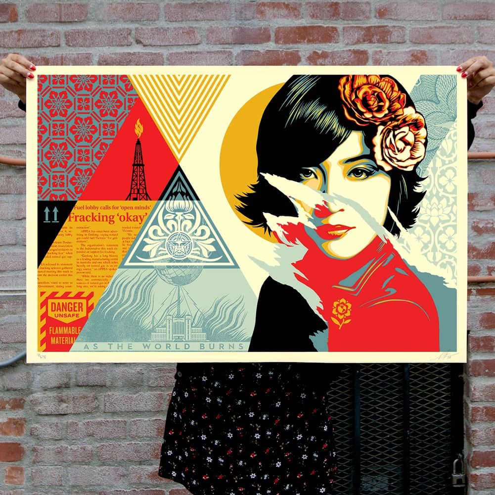 Shepard Fairey - Open Minds - 2022
