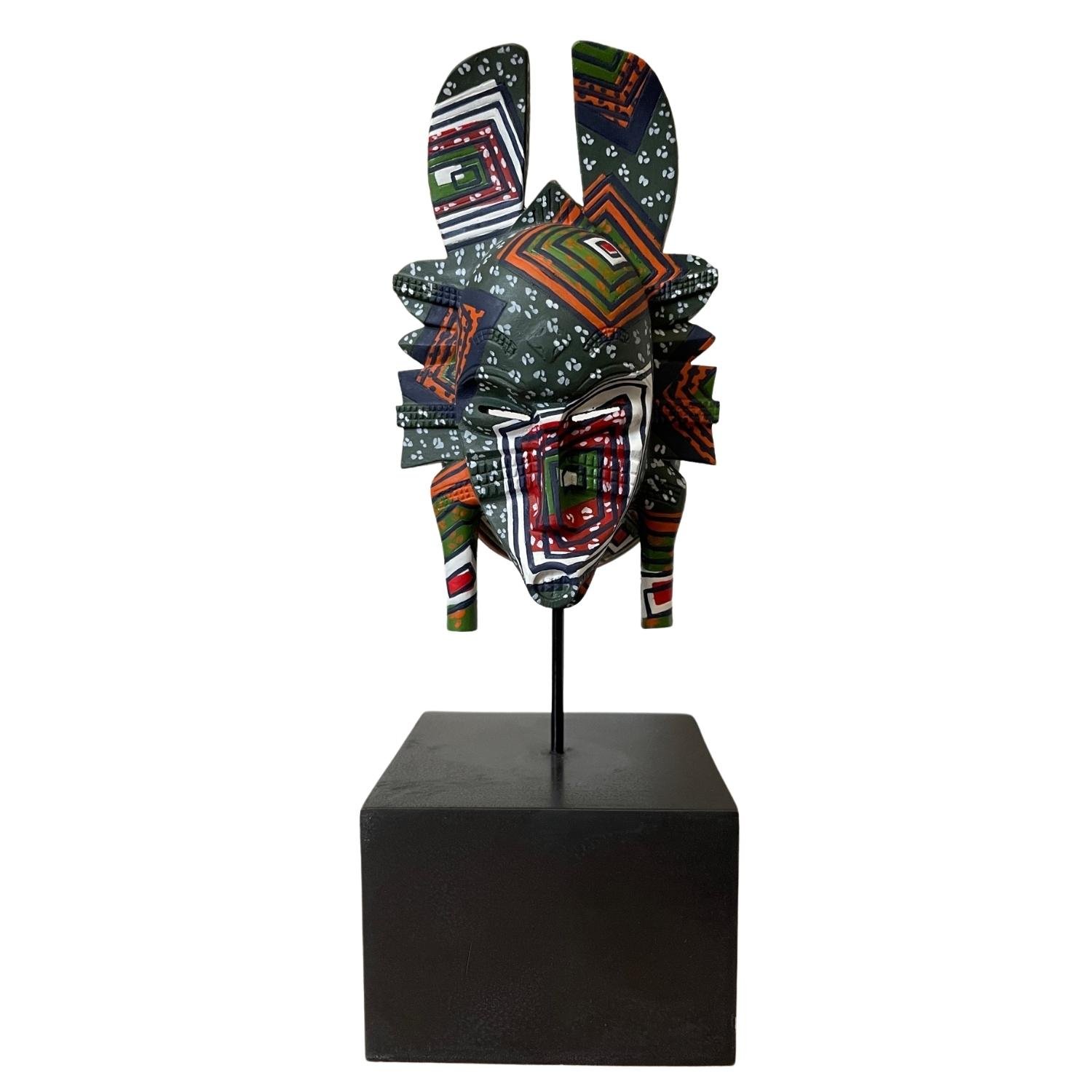 Yinka Shonibare - Hybrid Mask - 2021