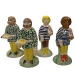 Grayson Perry - Key Workers (Full Set of Four Sculptures) - 2021