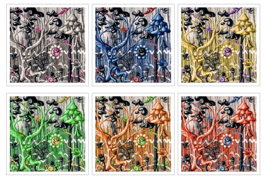 Kenny Scharf - Furnungle - 2021