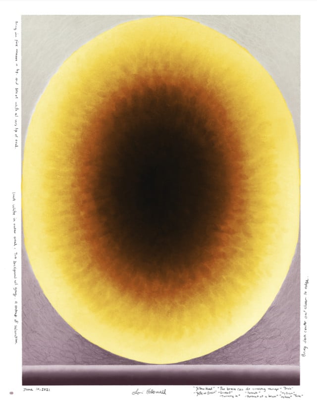 Loie Hollowell - Yellow Brain, 2021 - 2022