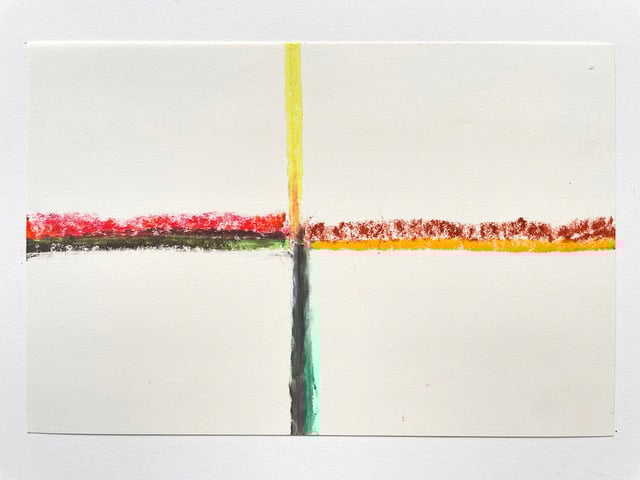 Silvia Bächli - Ohne Titel - Along Long Lines - 2022