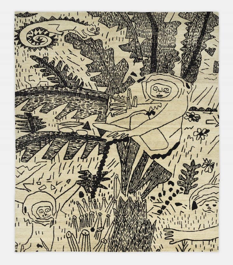 Jonas Wood - Jungle Rug - 2022