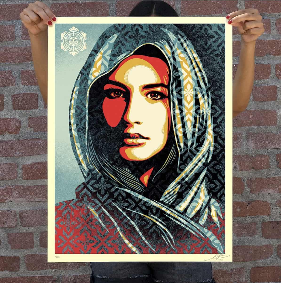Shepard Fairey - Universal Dignity - 2022
