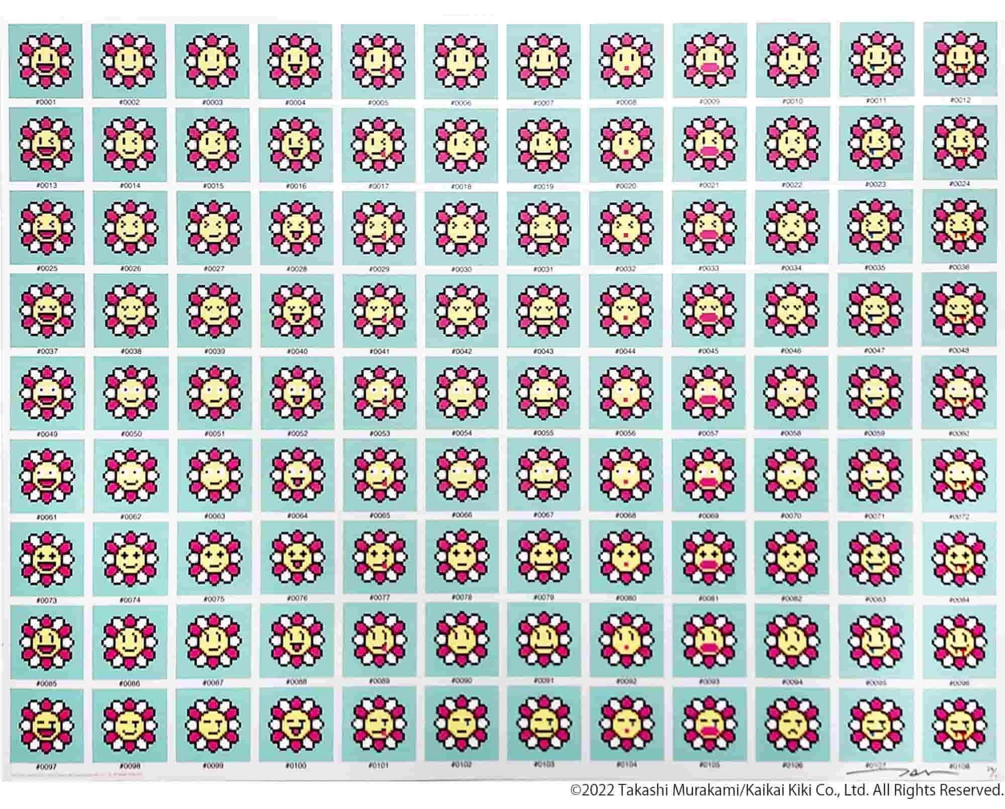 Takashi Murakami - 108 Earthly Temptations - 2022