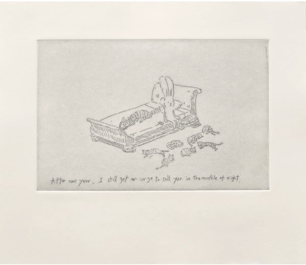 Atsushi Kaga - Set of 4 Etchings - 2022