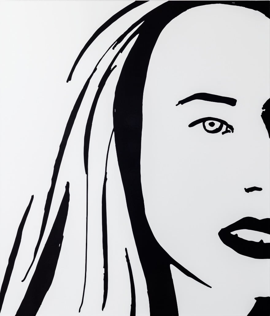Alex Katz - Porcelain Beauty 3 - 2022