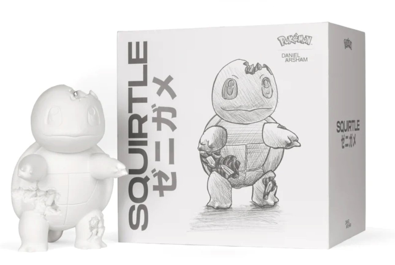 Daniel Arsham - Crystalized Squirtle - 2022