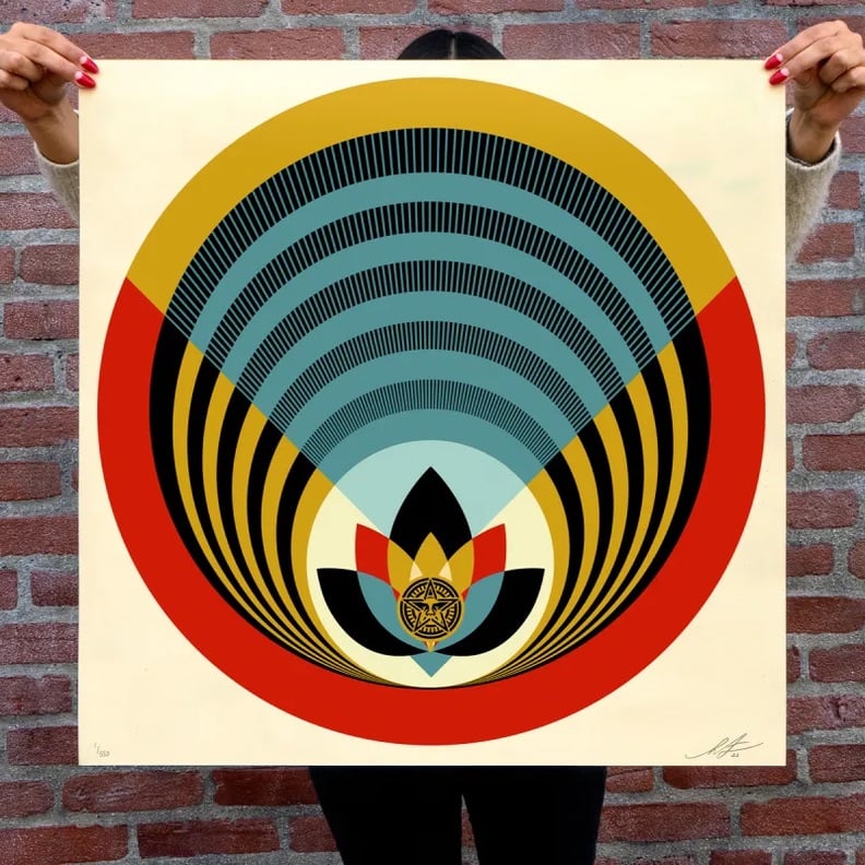 Shepard Fairey - Obey Radiant Lotus - 2022