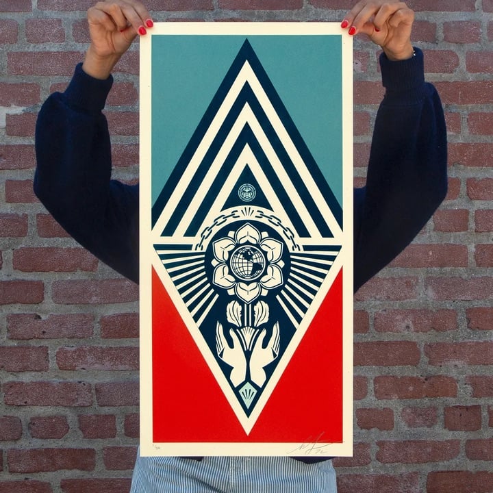 Shepard Fairey - Cultivate Harmony - 2022