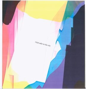 Wolfgang Tillmans - I Feel Safer In The City - 2018